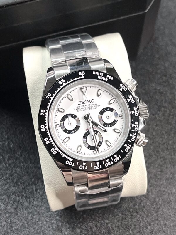 SEIKO MOD DAYTONA PANDA